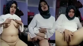 Tante Hijab Bugil Kobel Memek