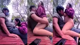 Daun Masih Muda SM4 Ngewe Di Tempat Umum